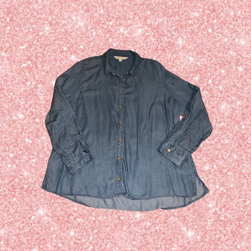 Denim Button Down